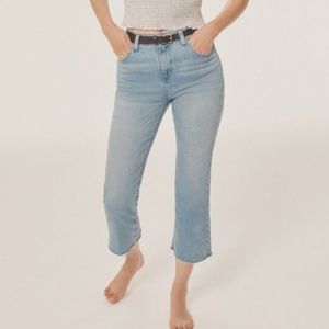 BDG High-Rise "Cropped" Kick Flare Jean